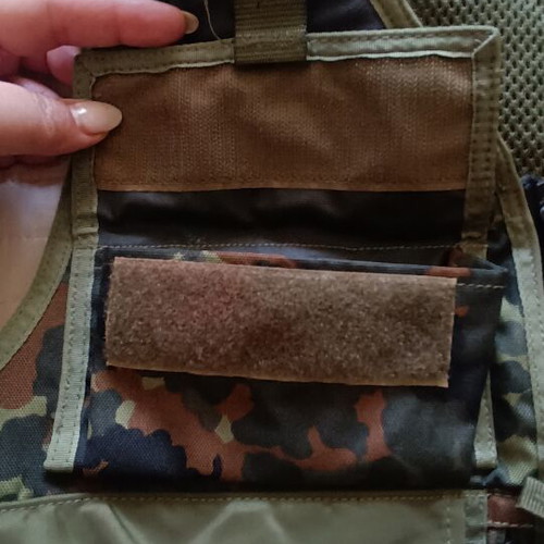 Tasmanian Tiger Tactical Molle Battle Vest Flecktarn Slightly Used
