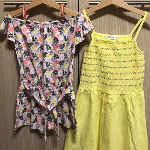 Orchestra set dress and playsuit size 7 like new