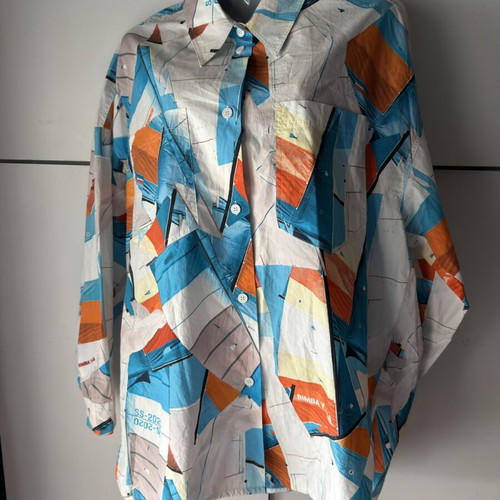 Bimba Y Lola oversize women's shirt like new, S-M, multicolor