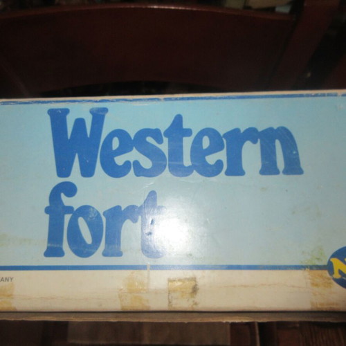 Wooden Western Fort 70s new for 1/32 soldiers