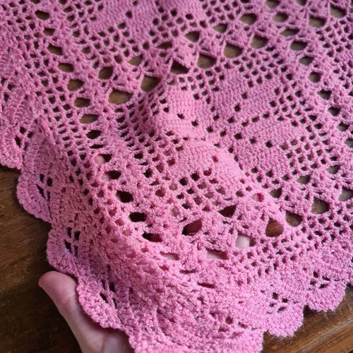 Handmade woolen blanket like new