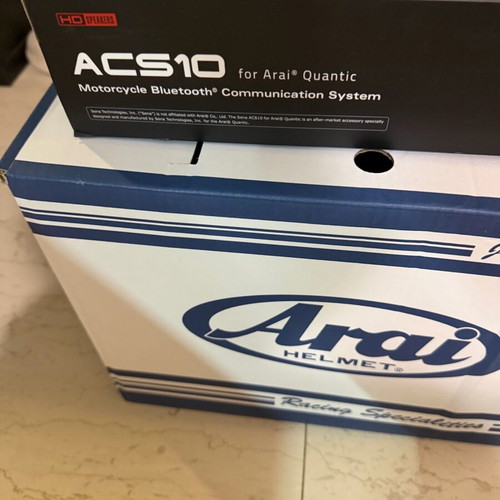 Κράνος Μηχανής Arai Quantic με ενδοεπικοινωνία Sena ACS 10 καινούργιο μέγεθος Medium