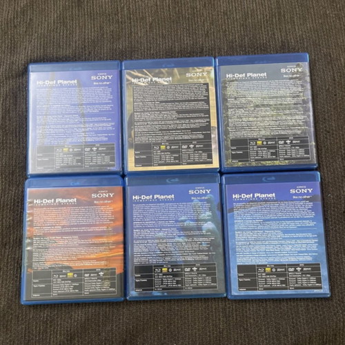 Hi-Def Planet Equator Blu-ray and DVD set like new by Sony