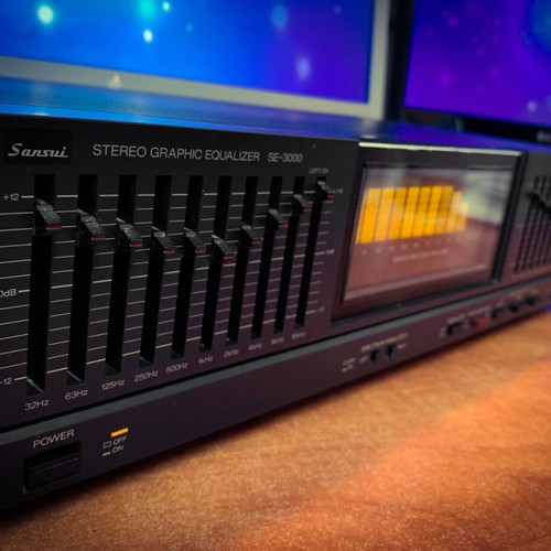 Sansui SE 3000 Graphic Equaliser used