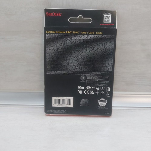 SanDisk Extreme PRO 64GB SDXC UHS-I memory card