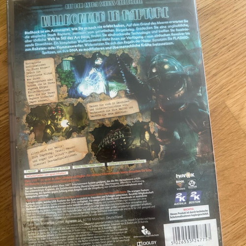Bioshock Classics Xbox 360 used with manual
