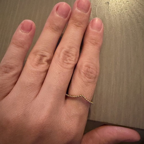 Pandora rose gold ring like new