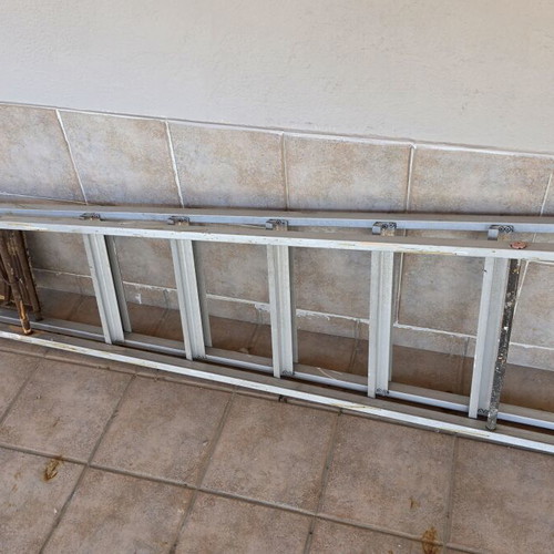 Aluminum ladder used