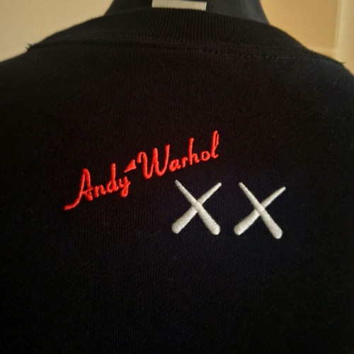 Andy Warhol sweatshirt new, size M, black