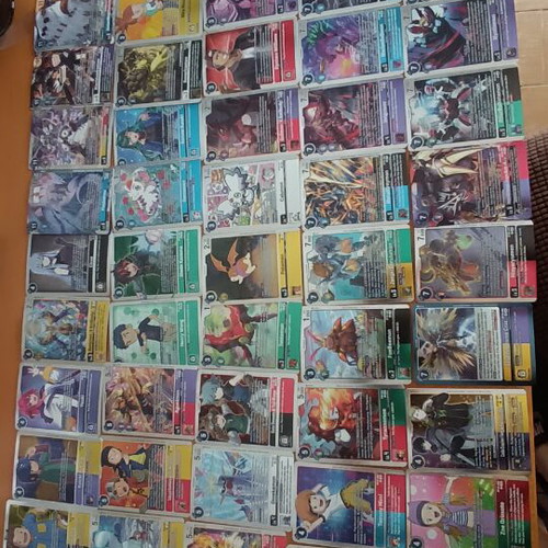 Digimon Card Game Collection 95 Cards with 7 Alternate Arts like new