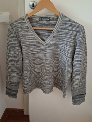 Missoni wool sweater used, soft grey, size S-M