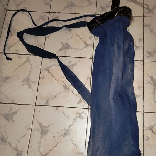 Κέπ για ψαρεμά μεταχειρισμένο, 150 εκ., πτυσσόμενη τριγωνική κεφαλή, αλουμίνιο χέρι