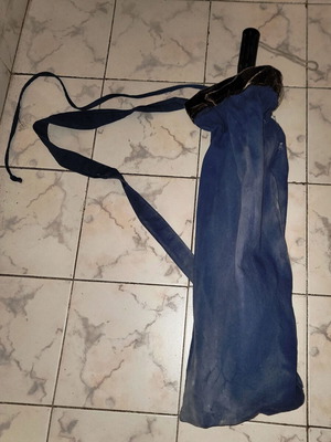 Κέπ για ψαρεμά μεταχειρισμένο, 150 εκ., πτυσσόμενη τριγωνική κεφαλή, αλουμίνιο χέρι