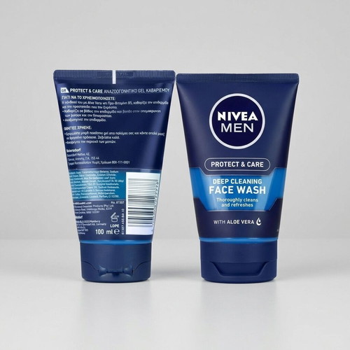 Nivea Men Protect & Care Refreshing Gel Face Wash pack of 10 new