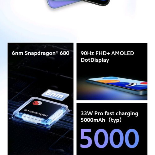 Xiaomi Redmi Note 11 Μαύρο 128GB σαν καινούργιο