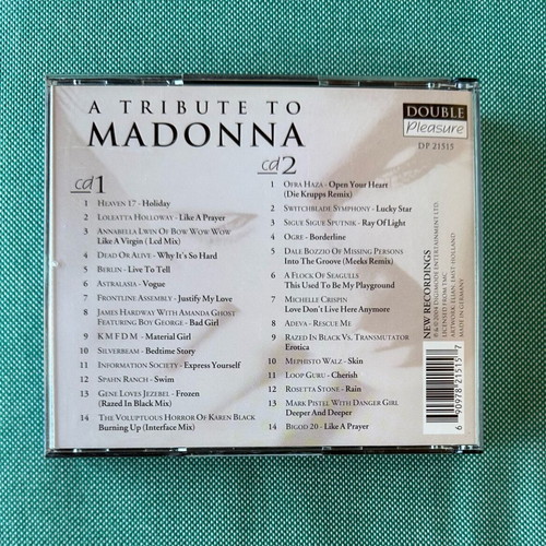 A Tribute to Madonna double album like new