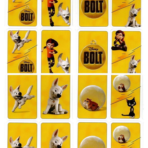 Mini Bolt/Disney card game new
