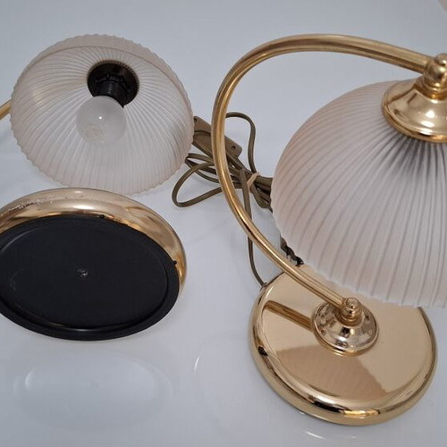 Table lamp set used, 2 pieces
