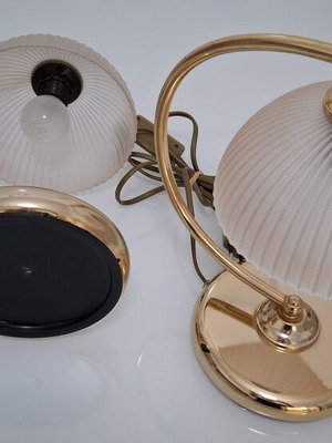 Table lamp set used, 2 pieces