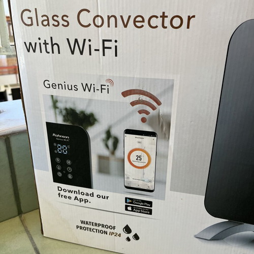 Rohnson Space Heater like new with Wi-Fi and Touchscreen