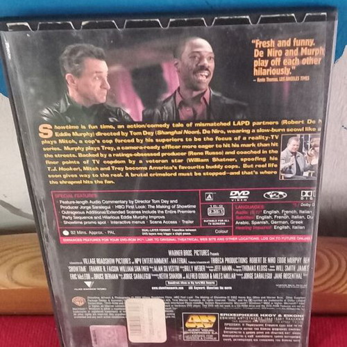 Showtime DVD like new with subtitles, comedy adventure action