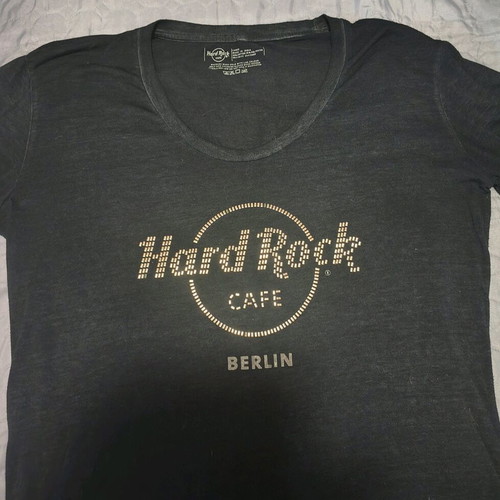 Hard Rock Cafe women's T-shirt dark gray, like new, XL