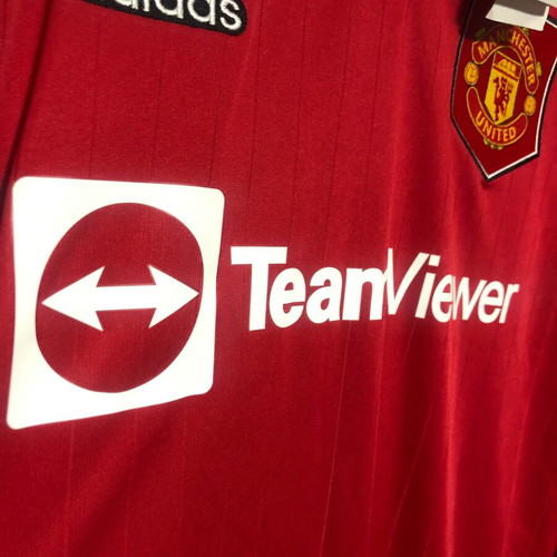 Manchester United Adidas μακρυμάνικη εμφάνιση καινούργια, μέγεθος Large