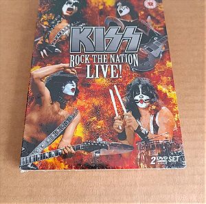 KISS - ROCK THE NATION LIVE! (2-DVD) DIGIBOOK σφραγισμένο