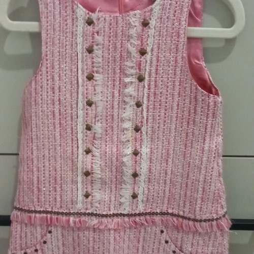 Premaman pink dress like new, size 92 cm for 2 years old
