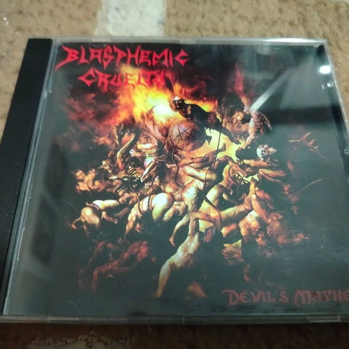 Blasphemic Cruelty Devil's Mayhem CD