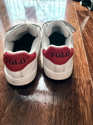 Ralph Lauren casual shoes for boys size 27, white
