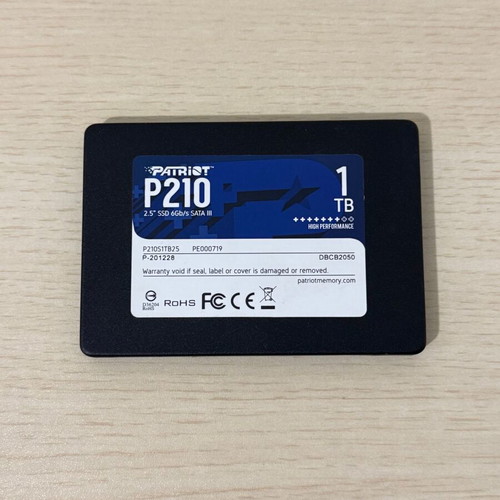 Patriot SSD 1TB P210 like new