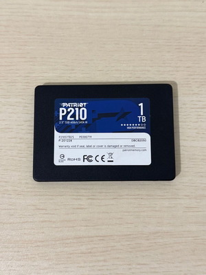 Patriot SSD 1TB P210 like new