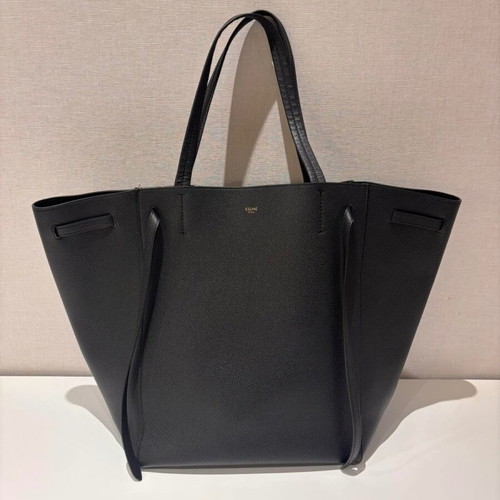 Celine Cabas Phantom Medium Black handbag new with authenticity certificates