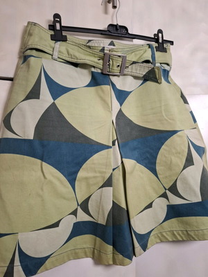 Custo Barcelona skirt used, size 38, multicolor, 100% cotton