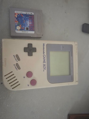 Nintendo Game Boy DMG-01 1989 μεταχειρισμένο με κασέτα Tetris