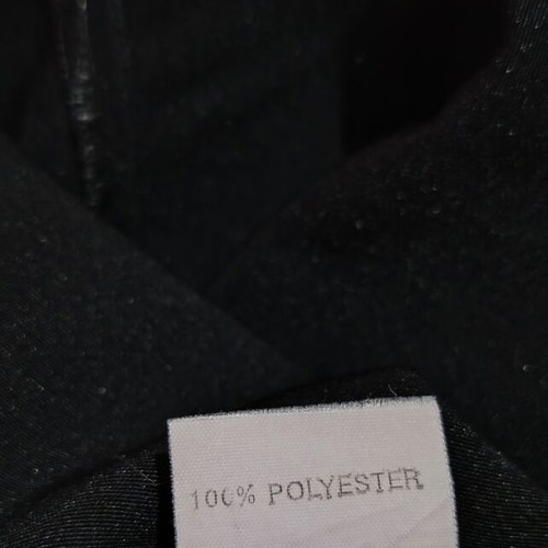 Black classic high-waist straight pants