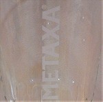  Metaxa κονιάκ διαφημιστικό σετ 2 ποτηριών