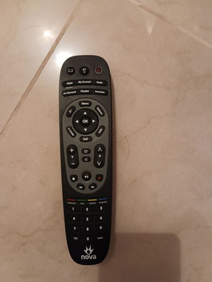 Nova decoder remote control used