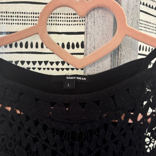 Black summer dress L Teyli like new for evening wear
