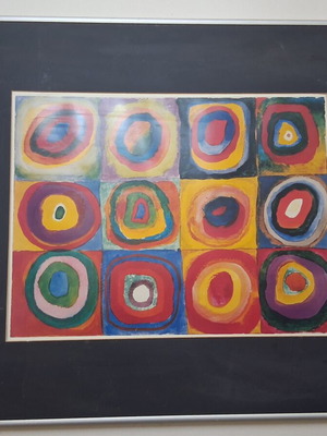 Painting used with colors