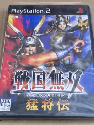 KOEI Sengoku Musou: Mushouden κουτί και εγχειρίδιο PS2 χωρίς δίσκο