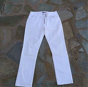 Women pants white size 42 W 30 L