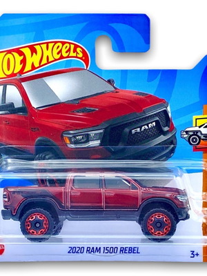 Hot Wheels 2020 RAM 1500 REBEL κόκκινο καινούργιο