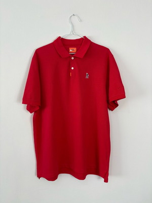Nike x Tiger Woods golf polo shirt XL like new, red