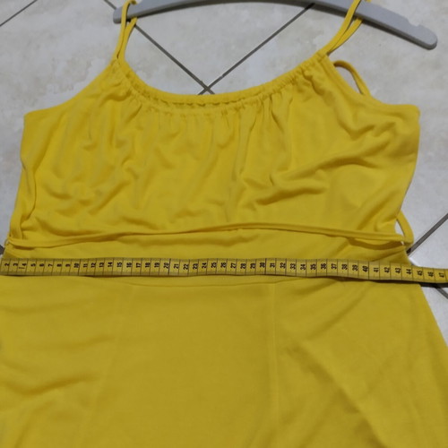 Esmara summer everyday dress, yellow, size L