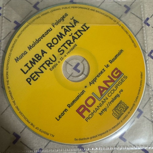 Romanian language learning books like new, complete beginner package