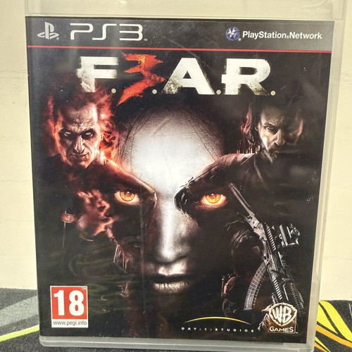 F.E.A.R. PlayStation 3 game used, rare first in series