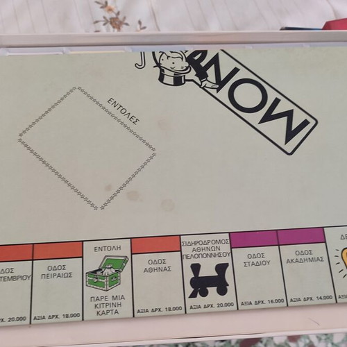 Monopoly MIKA vintage board game used