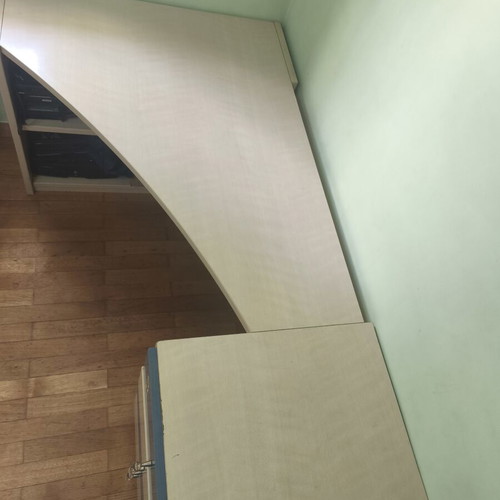 Corner desk used with drawer Neoset 95x178x72cm